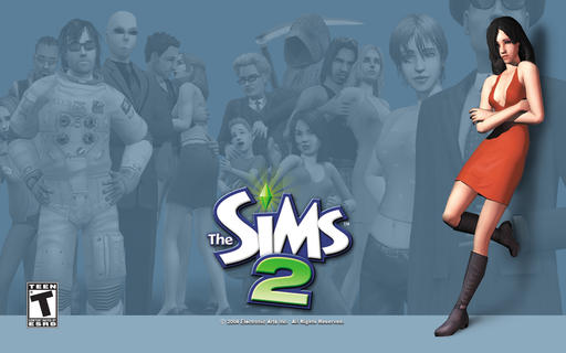 Sims 2, The - Обои The Sims 2